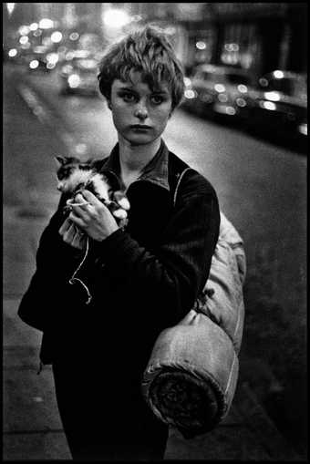 Bruce Davidson Girl Holding a Kitten