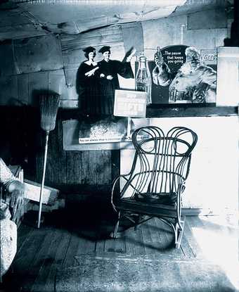 Walker Evans Interior Detail, West Virginia, Coal Miner's House 1935 gelatin silver print