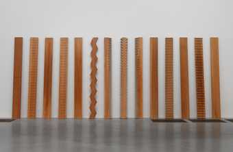 Susumu Koshimizu, From Surface to Surface 1971, remade 1986, wood, 3000 x 8100 x 100 mm. Tate collection, purchased with funds provided by the Asia Pacific Acquisitions Committee 2008. © Susumu Koshimizu