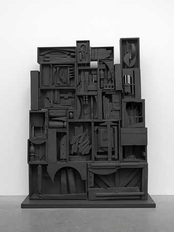 Louise Nevelson, Black Wall 1959